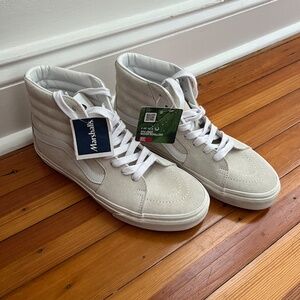 Light Tan Hi-Top Vans